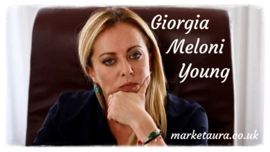 Giorgia Meloni Young