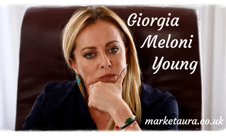 Giorgia Meloni Young