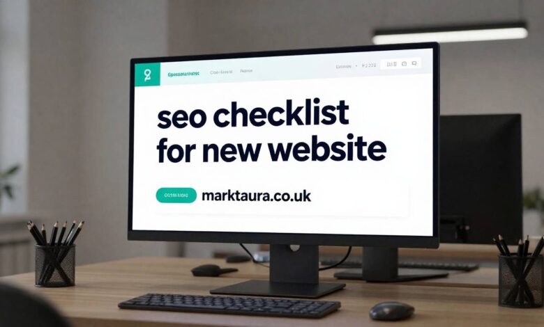 seo checklist for new website