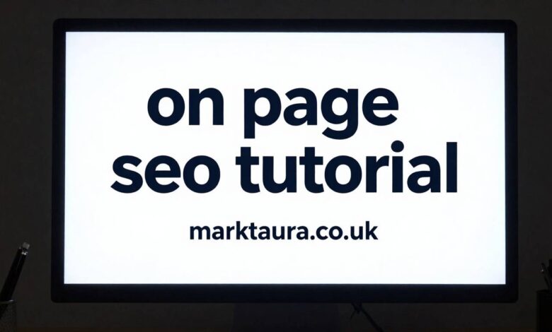 on page seo tutorial