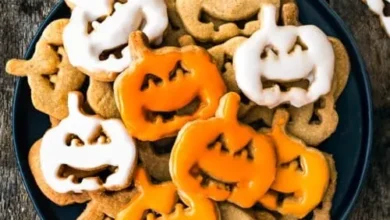 halloween shaped cookies