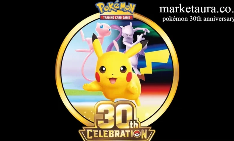 pokémon 30th anniversary logo
