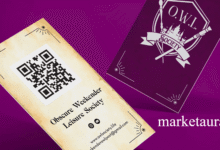 qr code business card designs