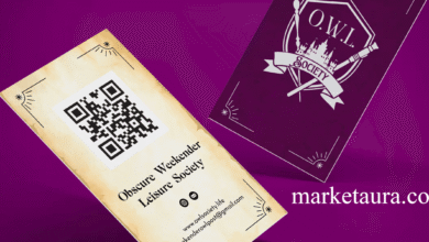 qr code business card designs